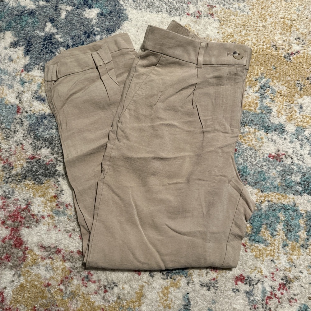 Women’s Loft tan trousers pants
